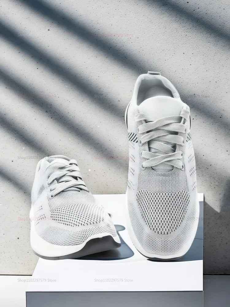 Men's youth outdoor casual shoes 2025 breathable sports running tennis walking sports shoes for training fitness exercises