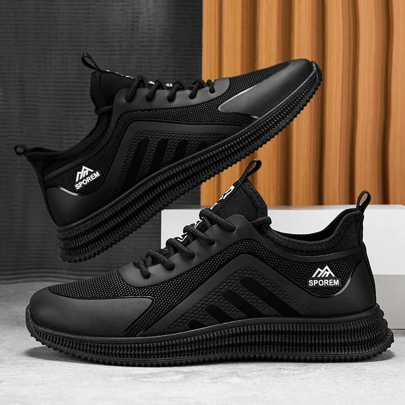 Sports Shoes Man's Lightweight Soft Sole Casual Comfortable Shoes Thin Flat Bottom Resistant To Dirt Trendy Streamline Anti-slip