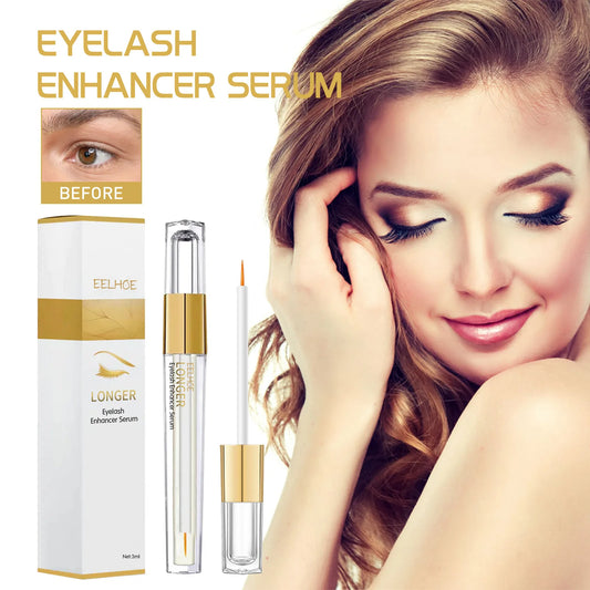 Eelhoe 3ml Eyelash Growth Serum Eyelash Growth Nutrition Enhancer Lengthening Lash Eyebrow Thicker Mascara Eye Lash Lift Serum