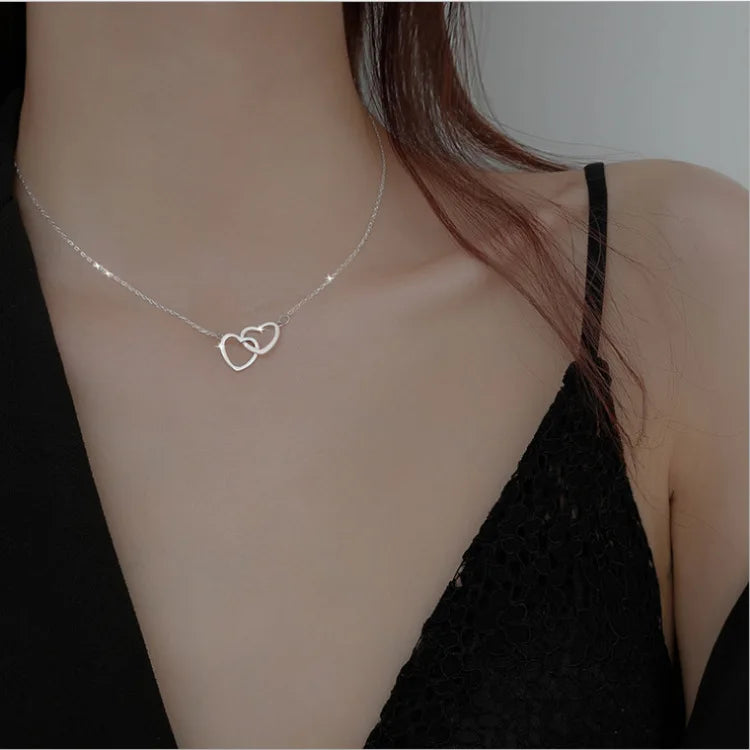 Layered Chain Necklace Neck Chains Lock Pendant Jewelry For Women Punk Choker Padlock Goth Jewelry Grunge Aesthetic Accessories