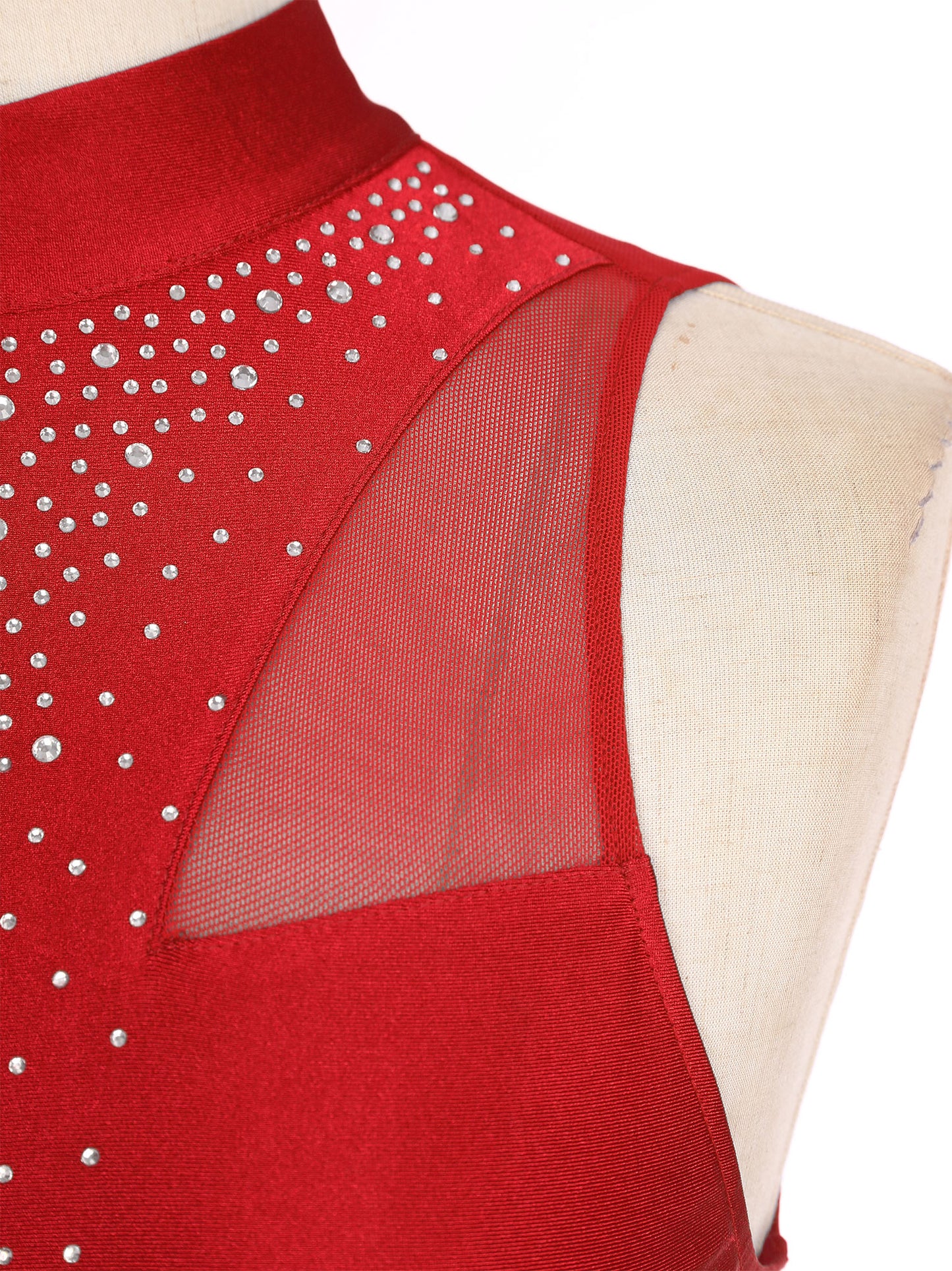 Womens Lyrical Dance Long Dress Cutout Back Full Length Overlay Leotard Costume Lady Latin Rumba Tango Maxi Dress Dancewear