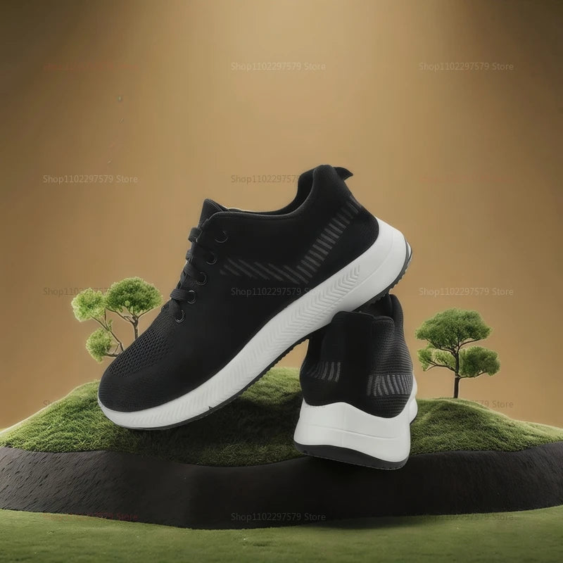 Men's youth outdoor casual shoes 2025 breathable sports running tennis walking sports shoes for training fitness exercises