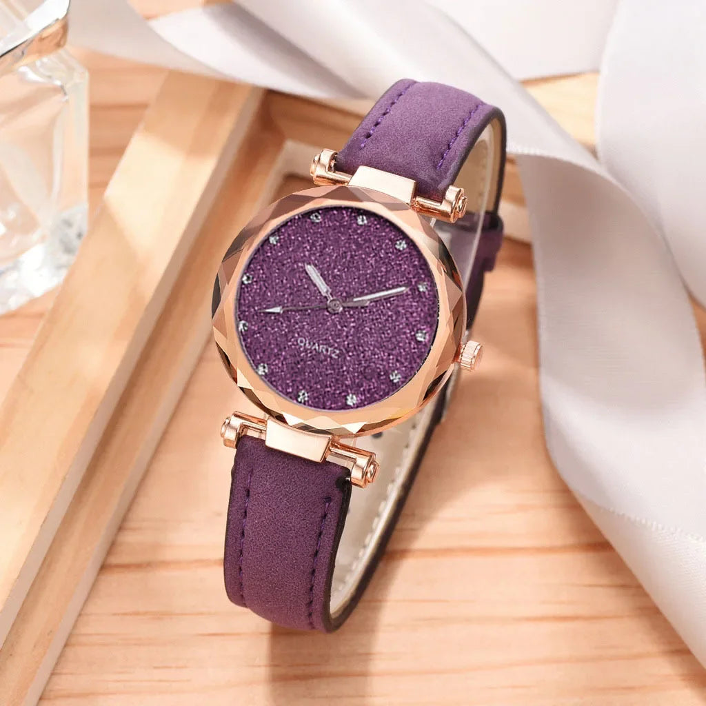 New Luxury Rhinestone Bracelet Watch Women Starry Sky Watches Ladies Wristwatch Relogio Feminino Reloj Mujer Montre Femme Clock