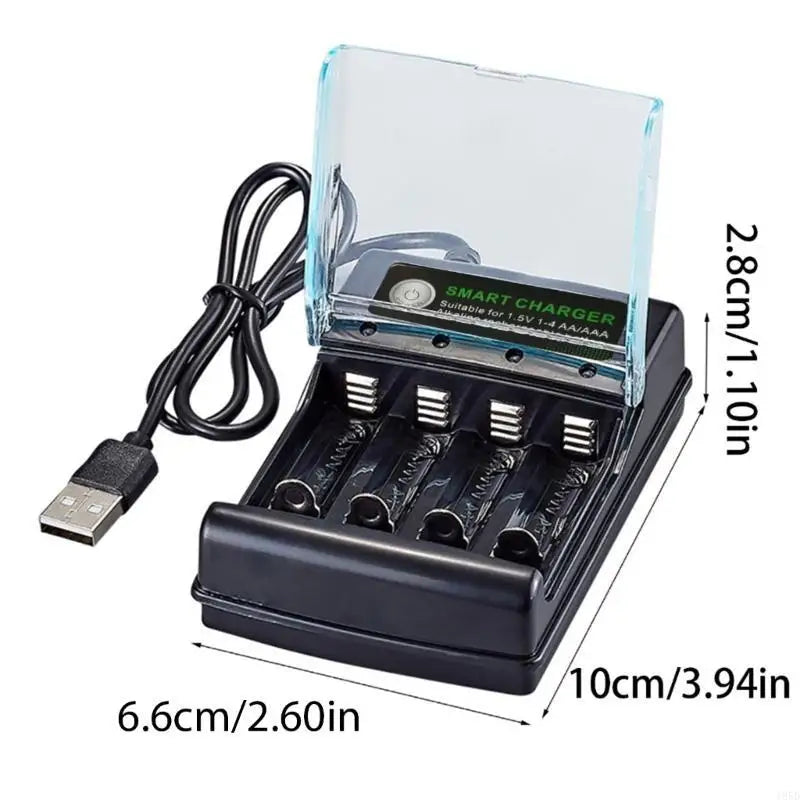 Alkaline Battery Charger Intelligent Charging Box 1.5V For Various Batteries Sustainable Power Management