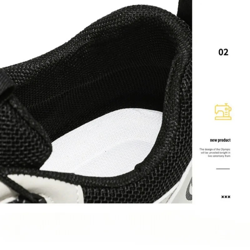 Sneakers Man Spring Trend Hot Sale Comfort Soft Soled Casual Shoes for Fashion Rotating Button Male Work Boots Zapatillas Hombre