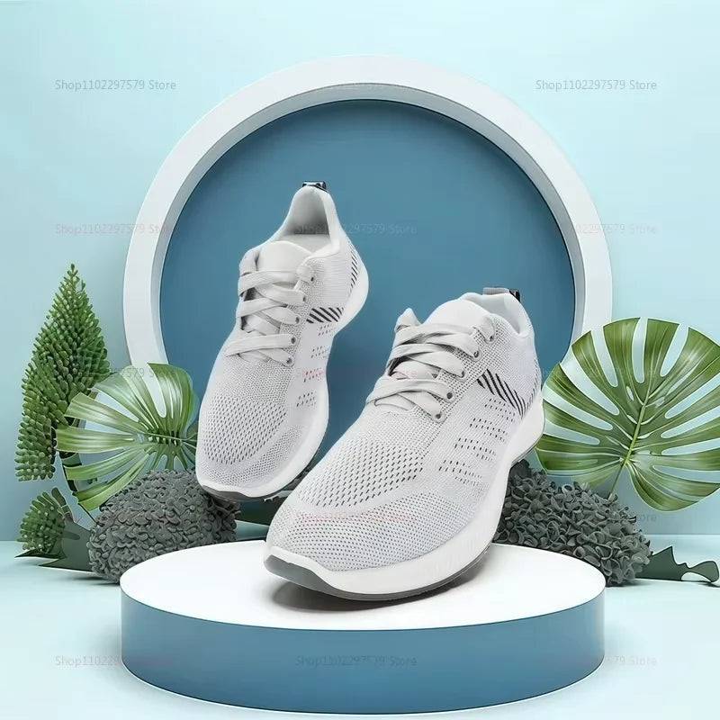 Men's youth outdoor casual shoes 2025 breathable sports running tennis walking sports shoes for training fitness exercises