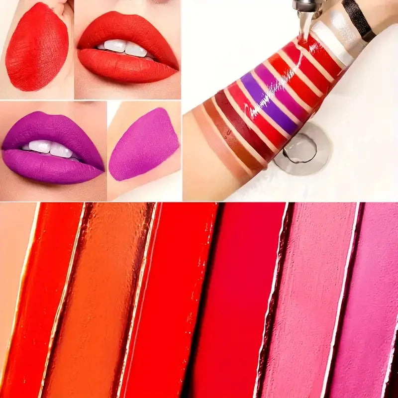 25-Color Lipstick Palette Long-Lasting 24-Hour Wear,Waterproof and Smudge-Proof,Multi-Purpose for Lips and Eyes,Valentine's Gift