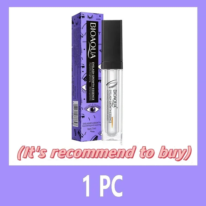 7 Days Fast Eyelash Growth Serum Eyelash Eyebrow Growth Strong Makeup Extension Treatment Thicken Eyebrow Eyelash Enhancer Serum