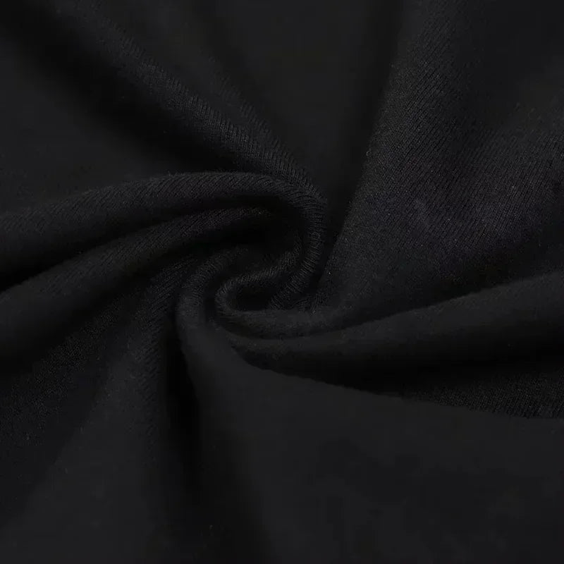 2025 New All-Season Comfort Women's Printed Cotton T-Shirt - Casual Crew Casual Street Clothing Women's Fashion Top T-Shirt