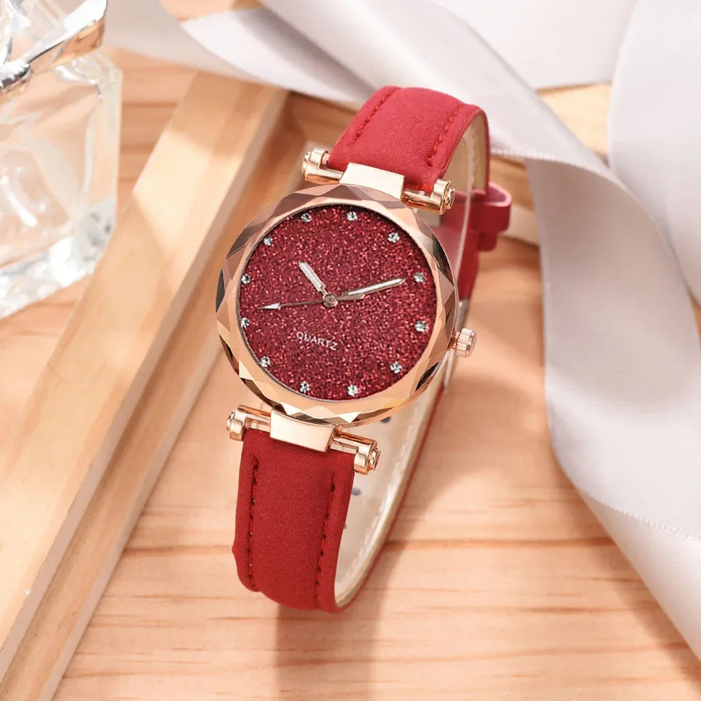 New Luxury Rhinestone Bracelet Watch Women Starry Sky Watches Ladies Wristwatch Relogio Feminino Reloj Mujer Montre Femme Clock