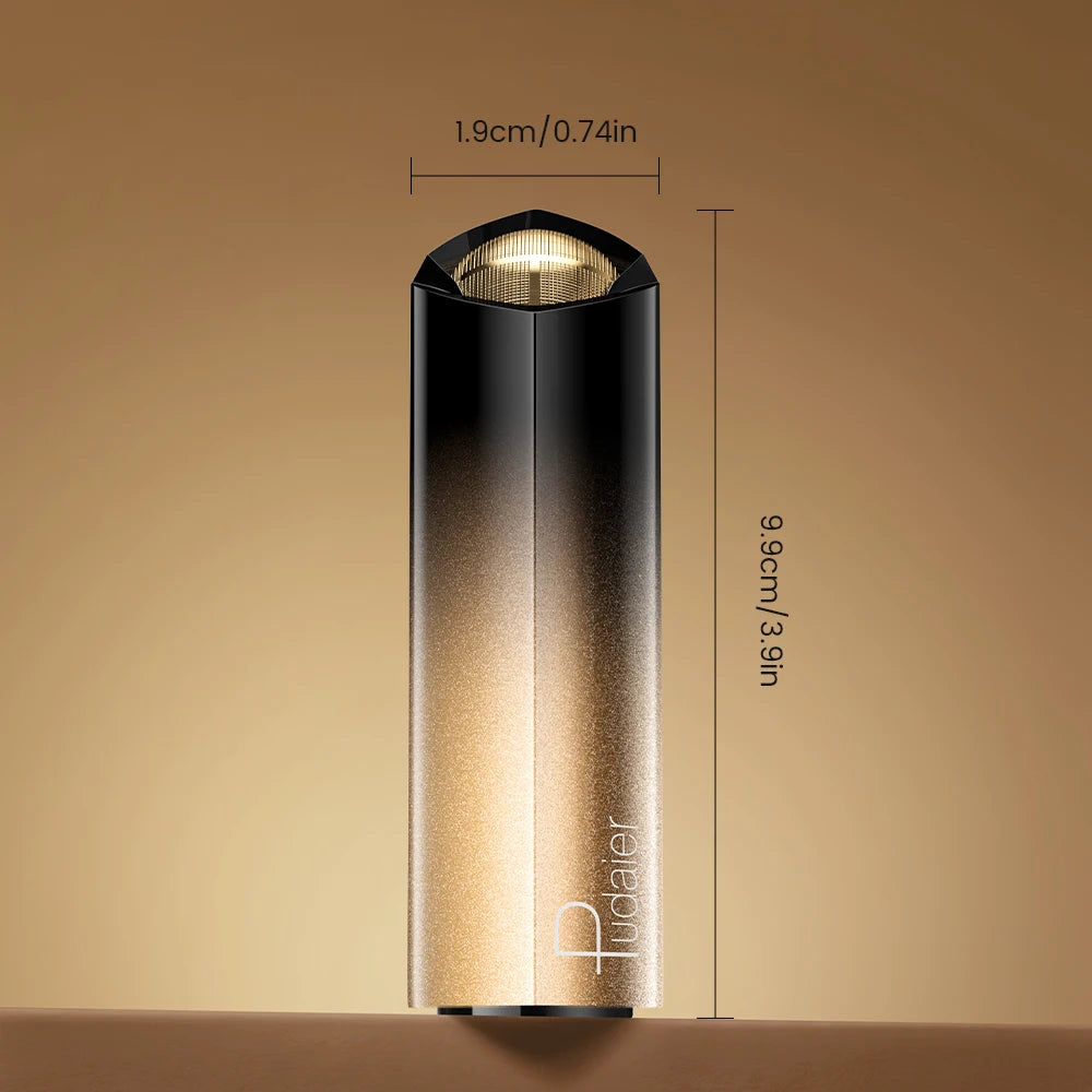 Glitter Lipstick, a pressable pearlescent lipstick, is very shiny like crushed diamond particles, smooth and long-lasting, has a