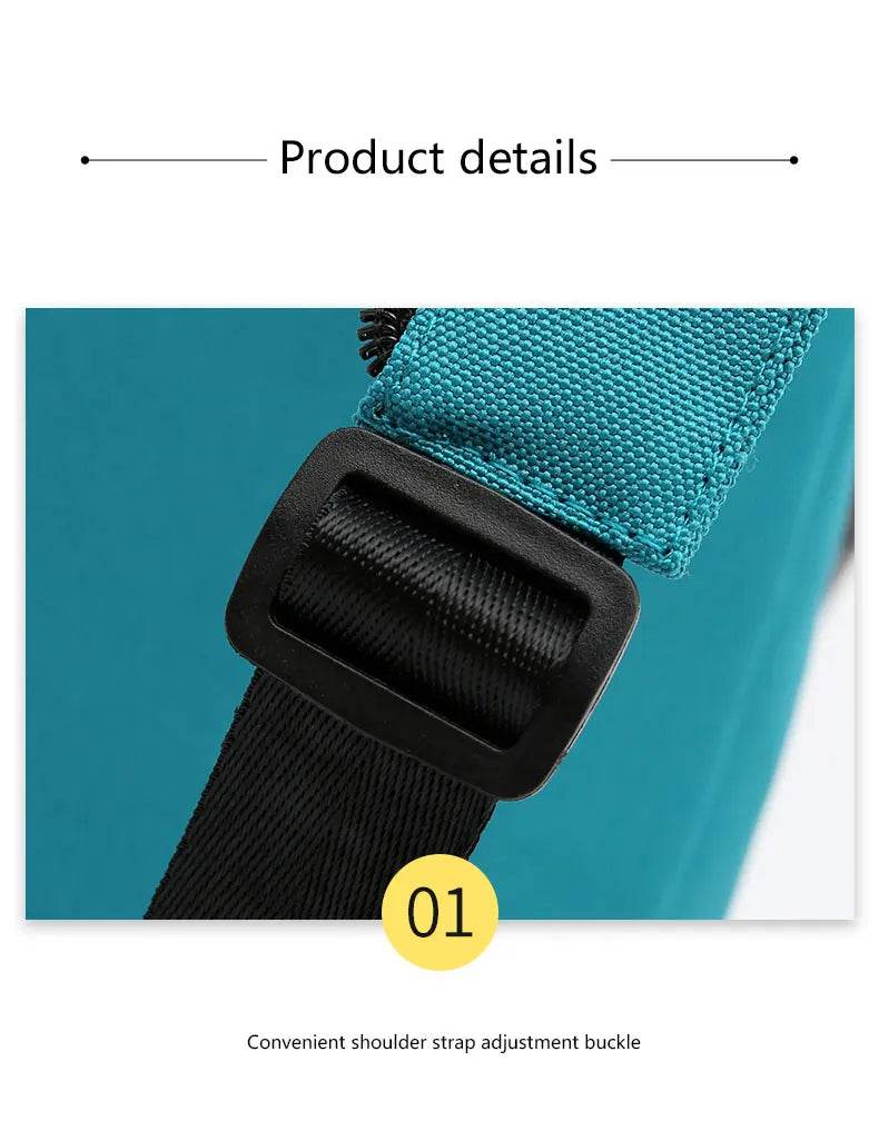 Chest Bag For Men And Women Can Be Worn With One Shoulder And Two Shoulder Crossbody Multifunctional Backpack. Fashion Chest Bag