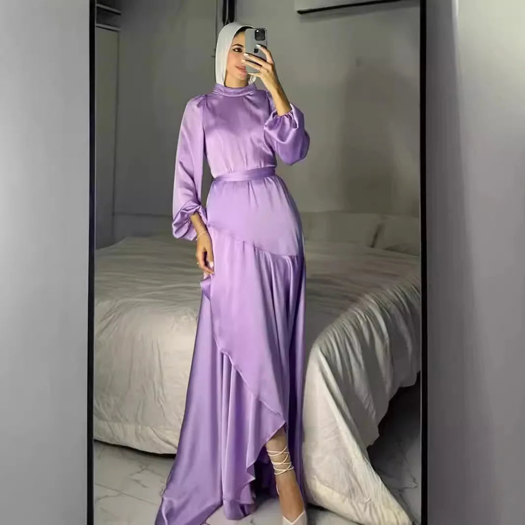 Muslim Maxi Dresses for Women Party Abaya Jalabiya Eid Ramadan Vestidos Morocco Dubai Abayas Kaftan Islam Arab Long Robe 2025