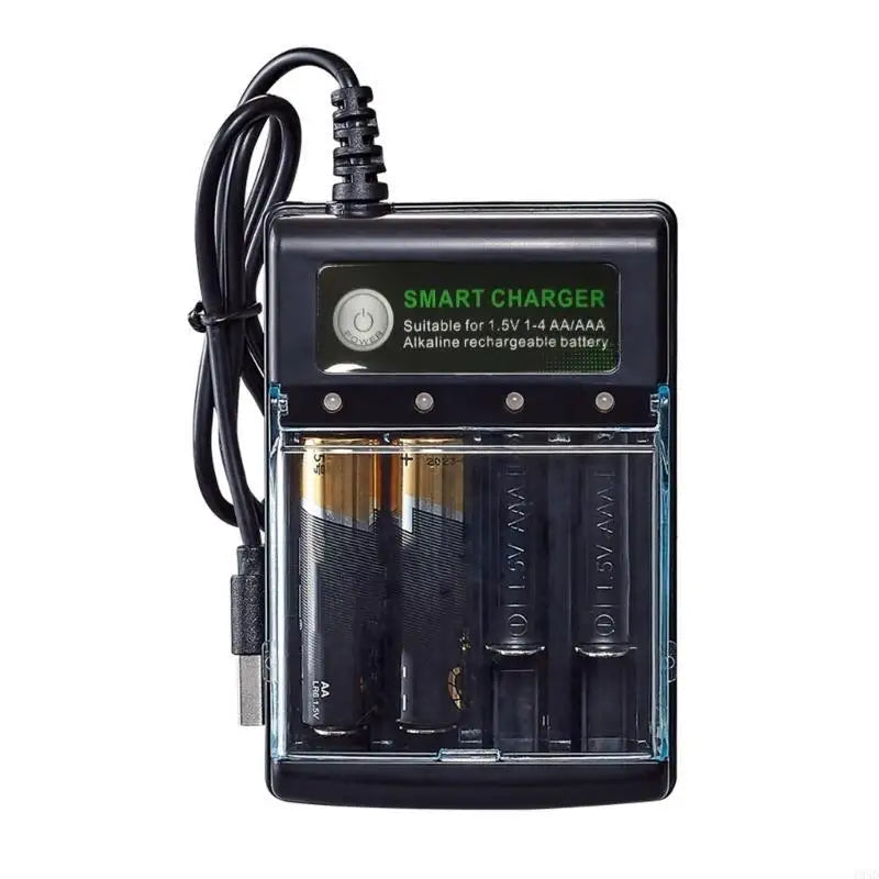 Alkaline Battery Charger Intelligent Charging Box 1.5V For Various Batteries Sustainable Power Management