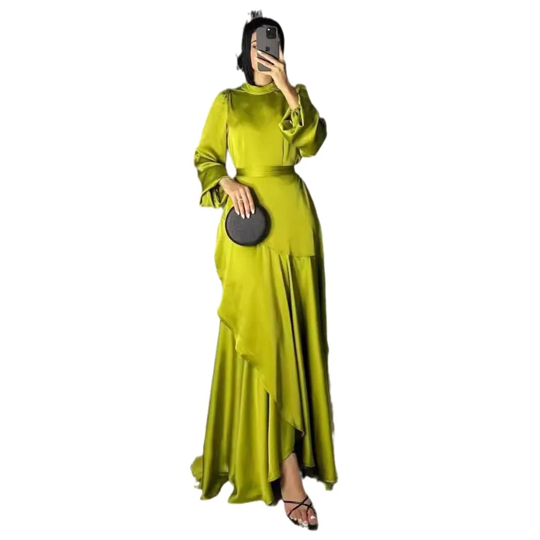 Muslim Maxi Dresses for Women Party Abaya Jalabiya Eid Ramadan Vestidos Morocco Dubai Abayas Kaftan Islam Arab Long Robe 2025