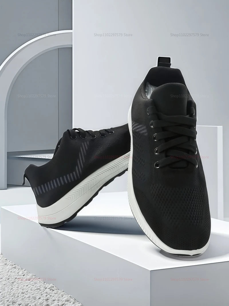 Men's youth outdoor casual shoes 2025 breathable sports running tennis walking sports shoes for training fitness exercises