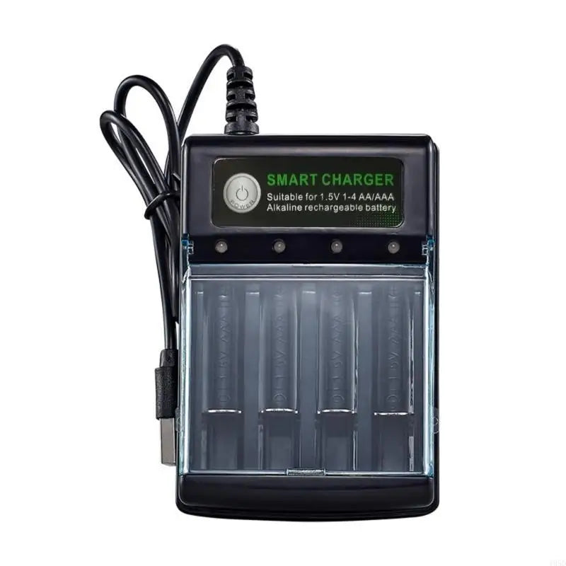 Alkaline Battery Charger Intelligent Charging Box 1.5V For Various Batteries Sustainable Power Management