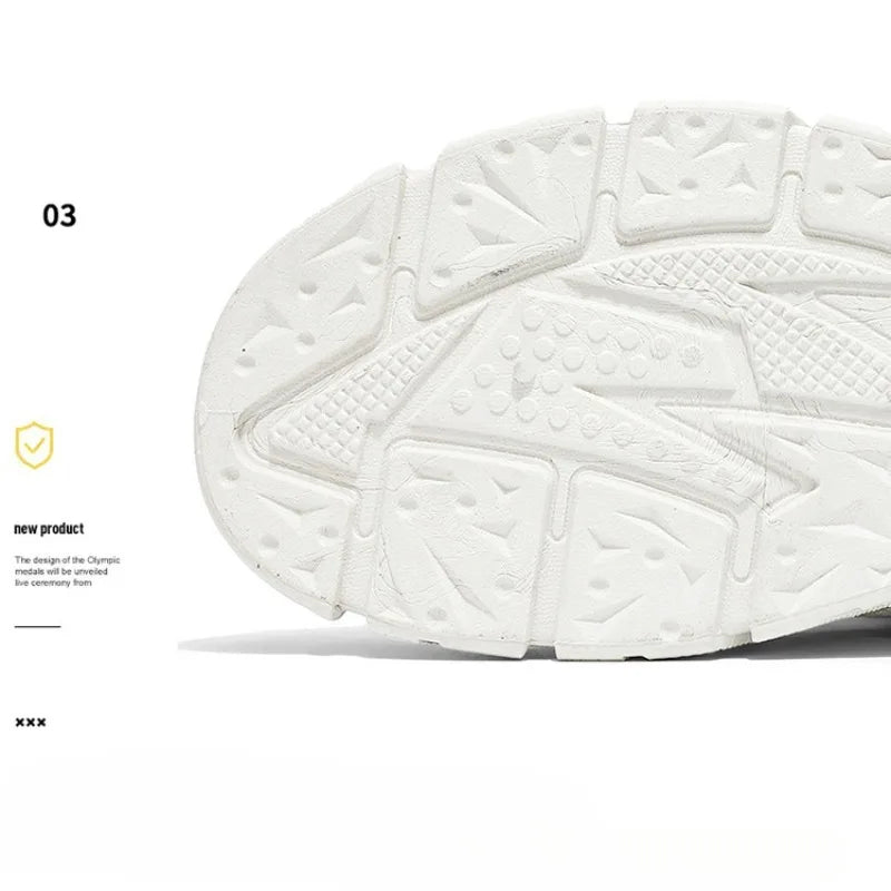 Sneakers Man Spring Trend Hot Sale Comfort Soft Soled Casual Shoes for Fashion Rotating Button Male Work Boots Zapatillas Hombre