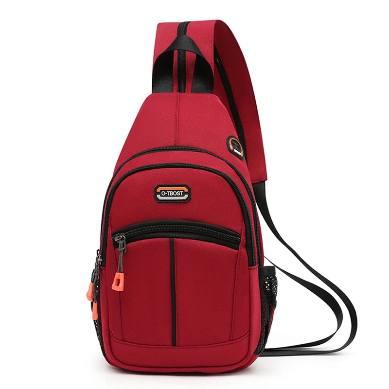 Chest Bag For Men And Women Can Be Worn With One Shoulder And Two Shoulder Crossbody Multifunctional Backpack. Fashion Chest Bag