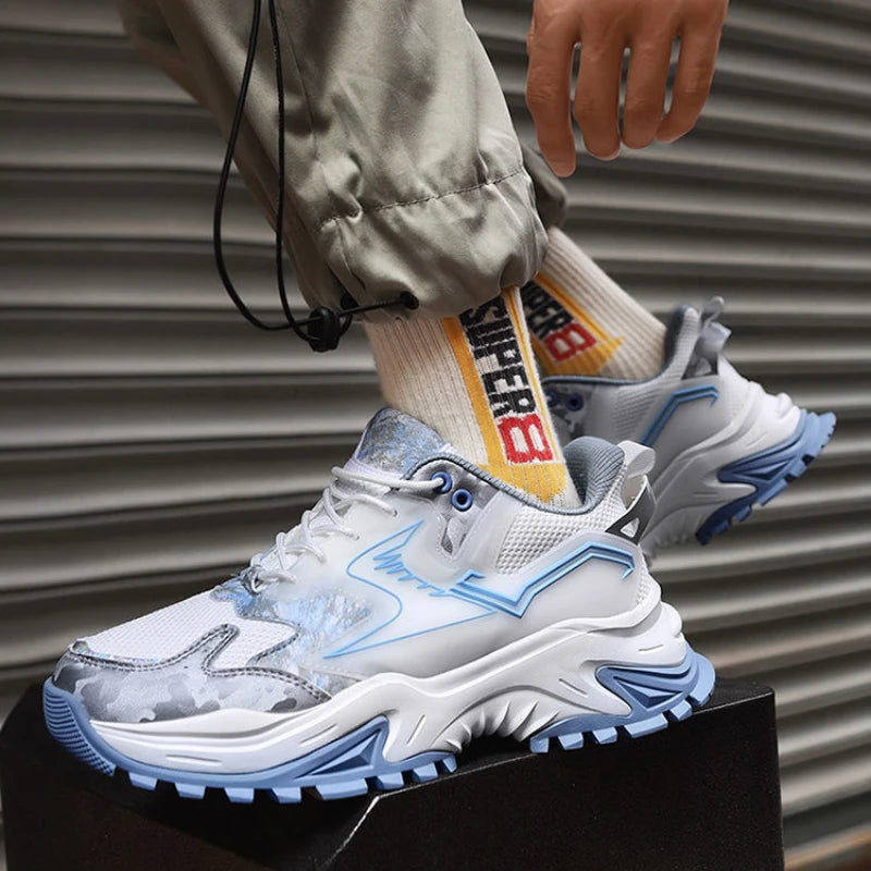 High Quality Mens Casual Sneakers Wear-resistant Man Vulcanized Shoes Breathable Outdoor Running Shoes Comfortable New Men Shoes