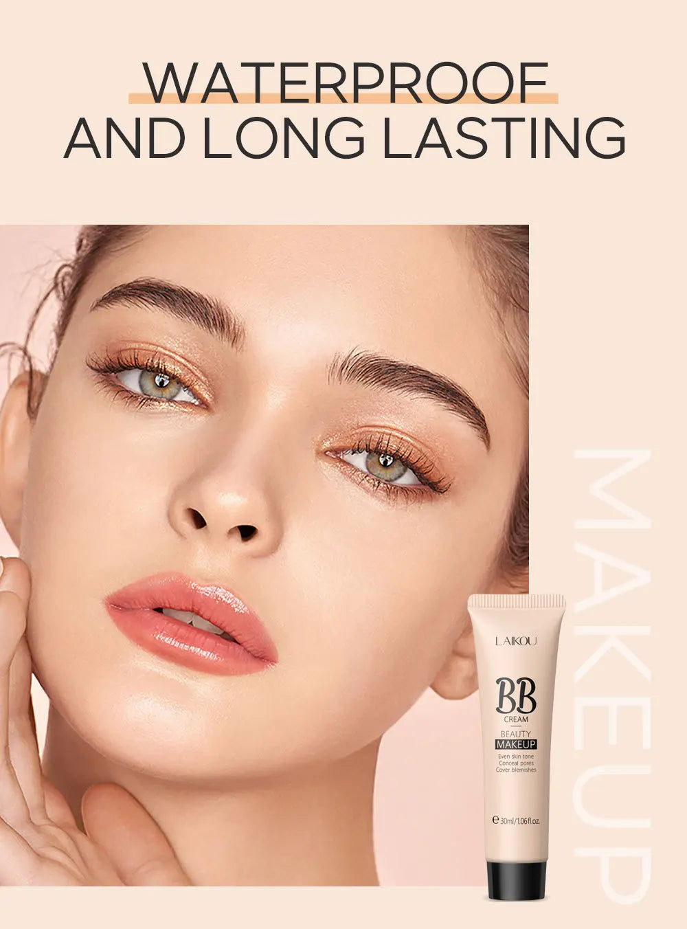 6-color optional concealer BB cream 30ml natural facial concealer primer