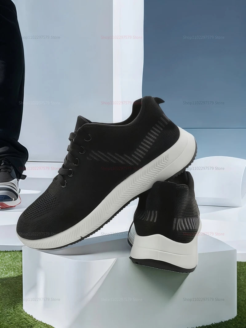 Men's youth outdoor casual shoes 2025 breathable sports running tennis walking sports shoes for training fitness exercises