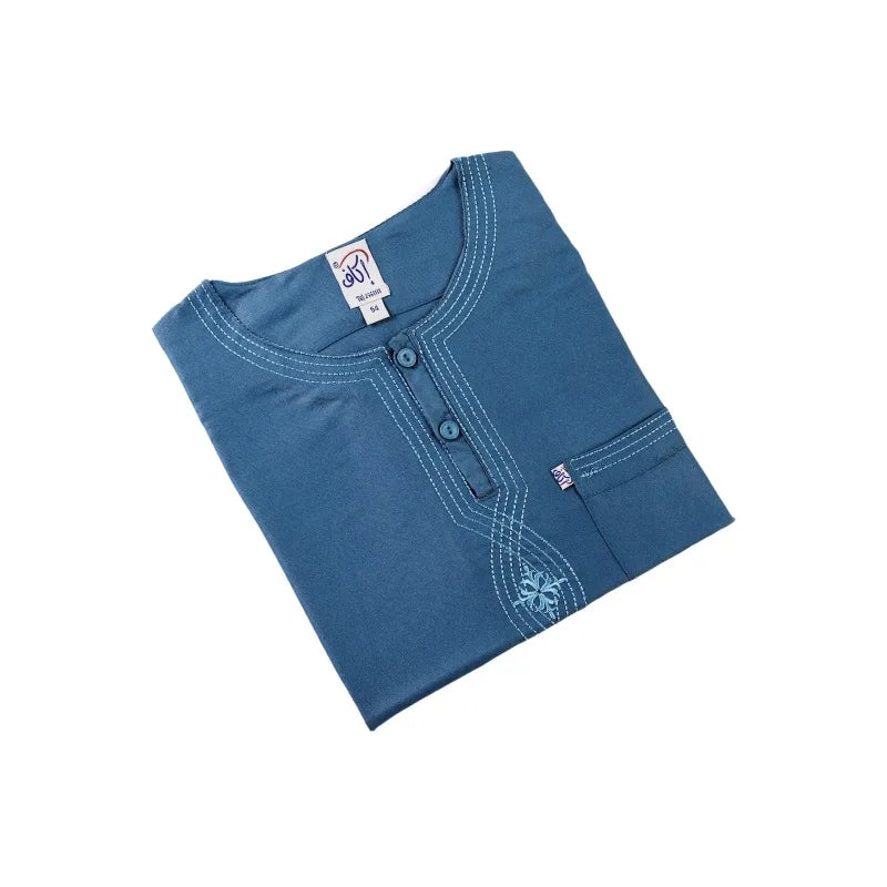 Muslim Abaya Islamic Clothing Men Kaftan Pakistan Muslim Saudi Arabia Djellaba Islam Clothing Afghan Short sleeved Robe Thobe