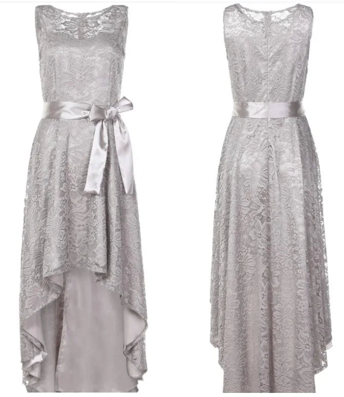 2025 Dresses Elegant Lace Party Party Lace Dress Dresses Women's Fashionable Temperament Casual Sleeveless Irregular Loose Dress