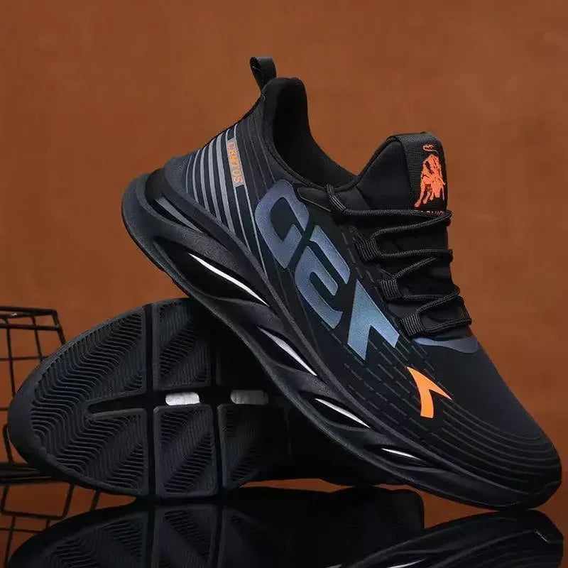 Men's shoes new summer breathable network surface tide brand sports leisure running light network red boom fashion shoes