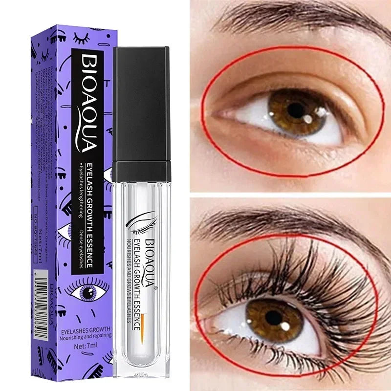 7 Days Fast Eyelash Growth Serum Eyelash Eyebrow Growth Strong Makeup Extension Treatment Thicken Eyebrow Eyelash Enhancer Serum