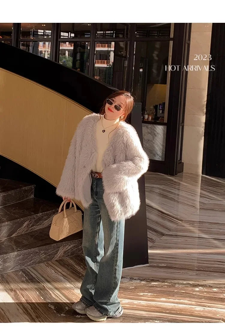 Sweater For Women Winter Thicken Turtleneck Slim Knit Pullover New Warm Plush Velvet Lined Knitwear Jumper Tops Casual Poleras