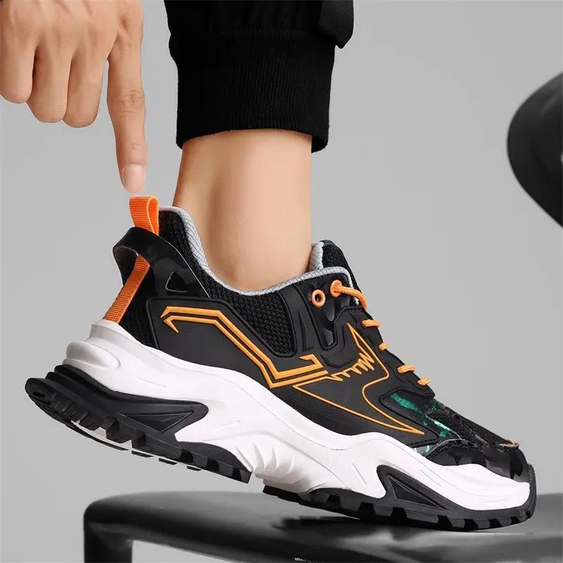 High Quality Mens Casual Sneakers Wear-resistant Man Vulcanized Shoes Breathable Outdoor Running Shoes Comfortable New Men Shoes