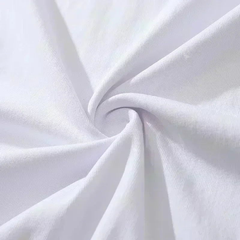 2025 New All-Season Comfort Women's Printed Cotton T-Shirt - Casual Crew Casual Street Clothing Women's Fashion Top T-Shirt