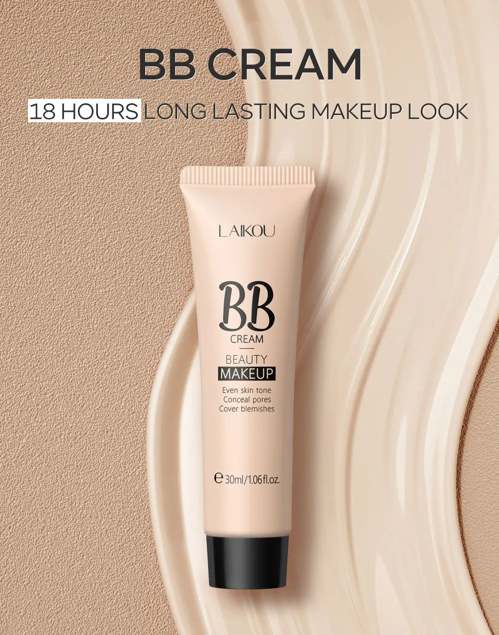 6-color optional concealer BB cream 30ml natural facial concealer primer