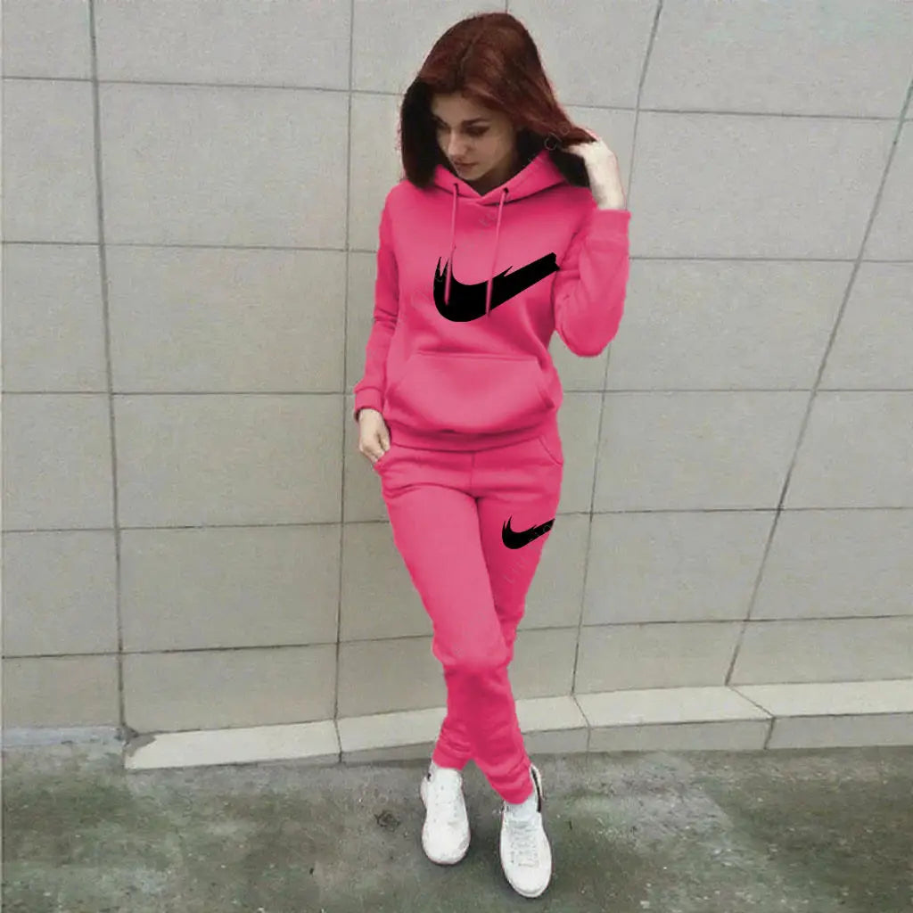 Hoodie Pants Sets Women's Suit 2pcs Sports Outfits 2025 Home Outdoor JoggingNew Designer Clothes women Autumn Winter Tracksuit