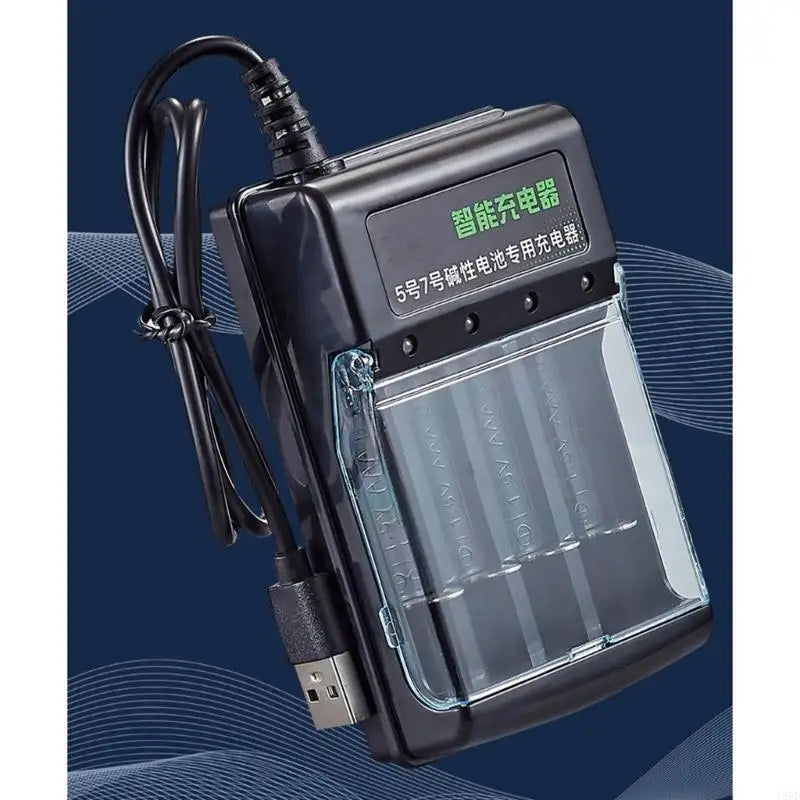 Alkaline Battery Charger Intelligent Charging Box 1.5V For Various Batteries Sustainable Power Management