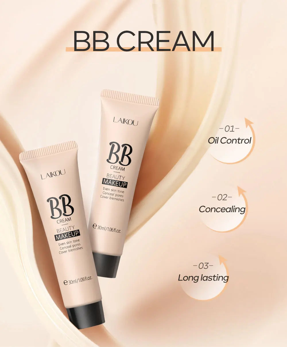 6-color optional concealer BB cream 30ml natural facial concealer primer